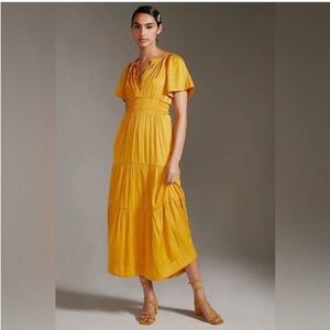 Anthropologie somerset maxi dress